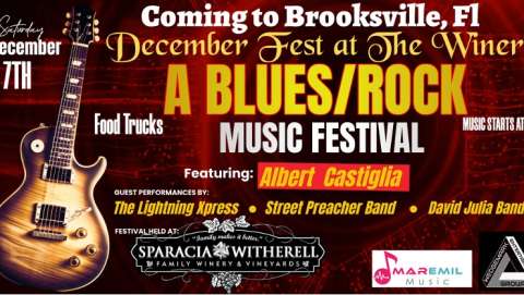 December Blues Rock Fest Brooksville Winery