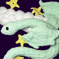 Plush Wyrm Dragon