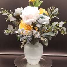 One of a Kind Silk Flower Arrangement