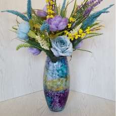 One of a Kind Silk Flower Arrangement