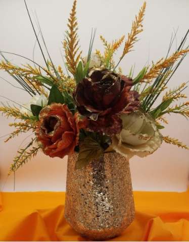 One of a Kind Silk Flower Arrangement