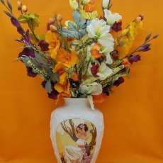 One of a Kind Silk Flower Arrangement