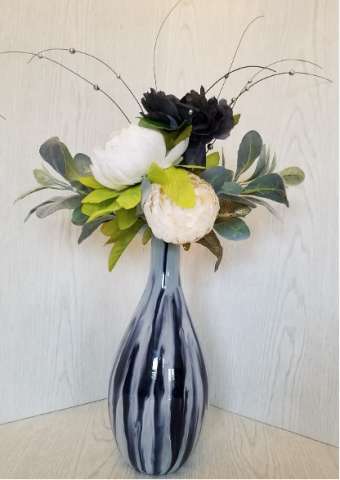 One of a Kind Silk Flower Arrangement