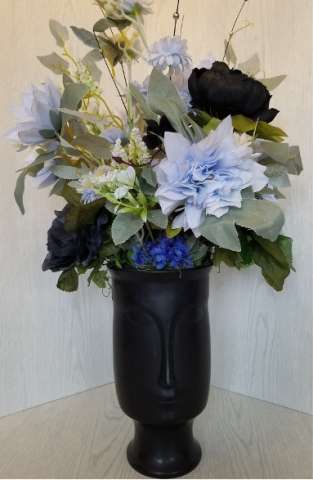 One of a Kind Silk Flower Arrangement