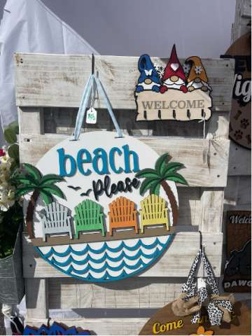 Beach Please and Gnome Key Hanger