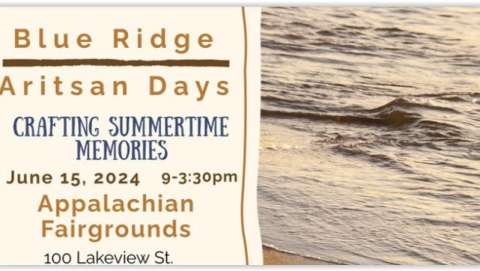 Blue Ridge Artisan Days - Crafting Summertime Memories