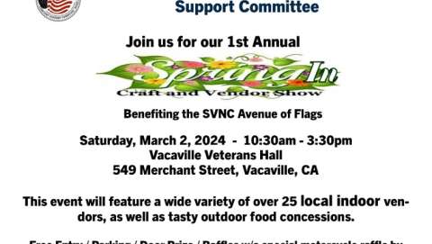 SVNC Support Committee Spring-In Craft/Resource Fair