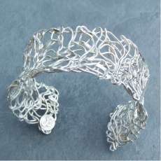 SS Birds Nest Bracelet