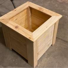 Outdoor Wood Planter - 2