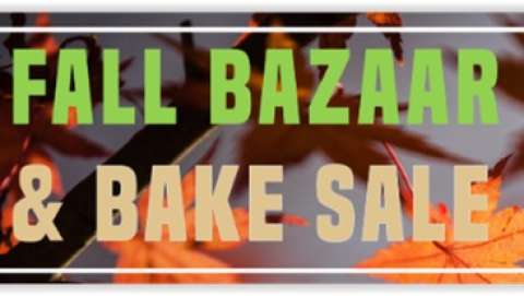 Fall Bazaar and Bake Sale