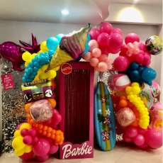 Barbie Box With Balloons