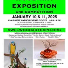 2025 WOOD ART EXPO Flyer