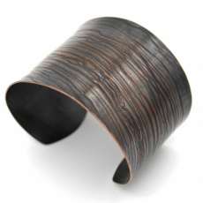 Copper Woodland Cuff Bracelet