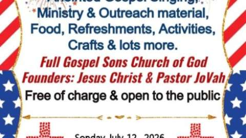 Celebrate Jesus and His Love Song Fest