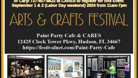 Fall Arts & Crafts Festival in Hudson, Florida