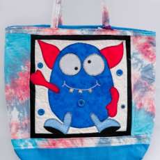 Blue Monster Bag