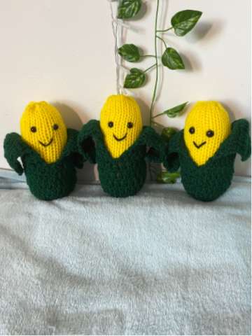 Crochet Corn Stuffies