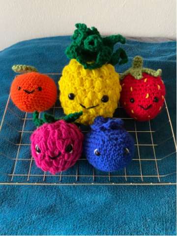 Crochet Fruit