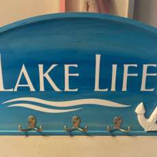 Lake Life Sign