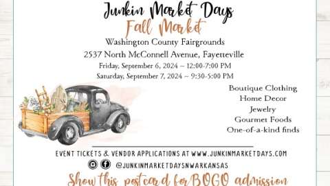Junkin' Market Days NW Arkansas