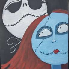 Jack and Sally Nightmare Before Christmas