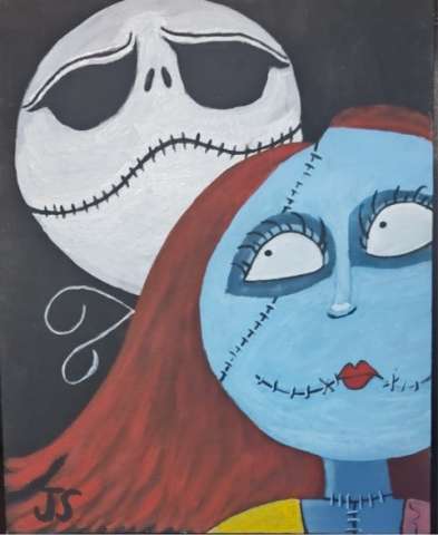 Jack and Sally Nightmare Before Christmas