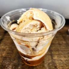 Salted Caramel Affogato