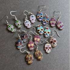 Sugar Skull Earrings