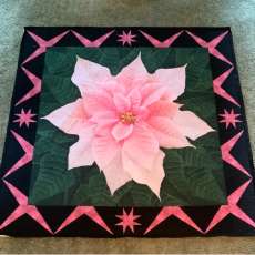 Pink Poinsettia Quilt