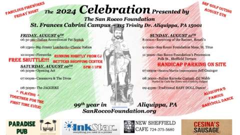 San Rocco Foundation Celebration