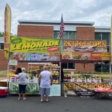 Kettle Corn and Sweets Stand