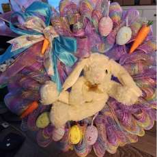 Stuffed Easter Bunny