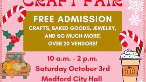 Medford Craft Fair to Benefit Medford Senior Center