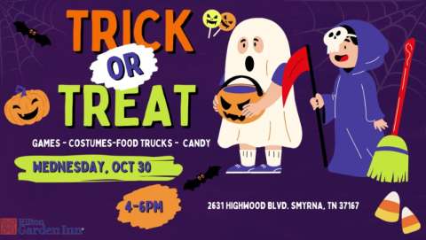 Hilton's Community Trick Or Treat Event