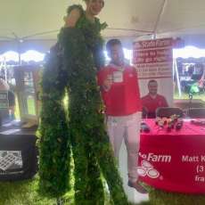 JAKE and a Giant! (At Earth Day Event)