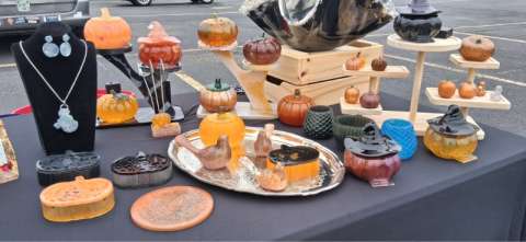 Fall Display at Traders World