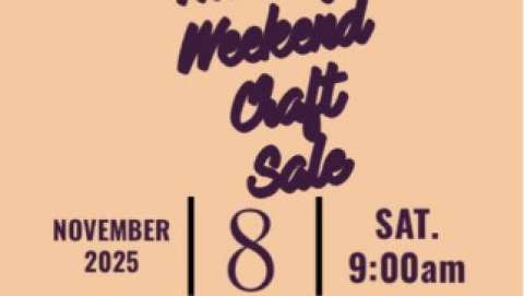 Hunting Weekend Craft Show