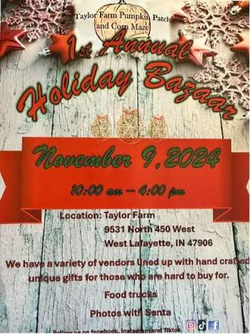 Holiday Bazaar - November 9, 2024