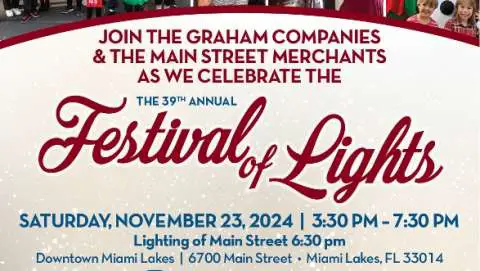 Thirty-Ninth Main Street Festival of Lights, Brought to