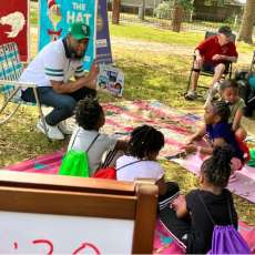 Micah Vaughn Reading at StoryTime