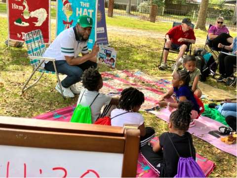 Micah Vaughn Reading at StoryTime