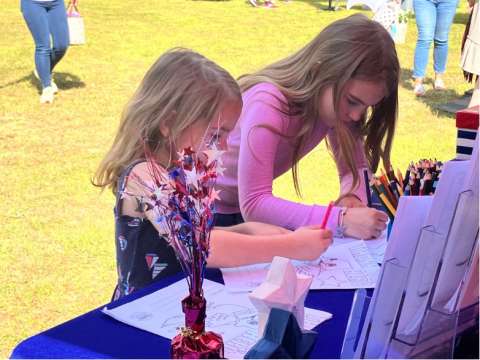 Children Enjoying Crafts