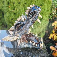 Dragon Head Sculpture