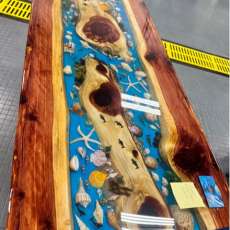 Red Cedar Ocean River Table