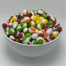 Crispy Sour Balls (Freeze Dried Skittles)
