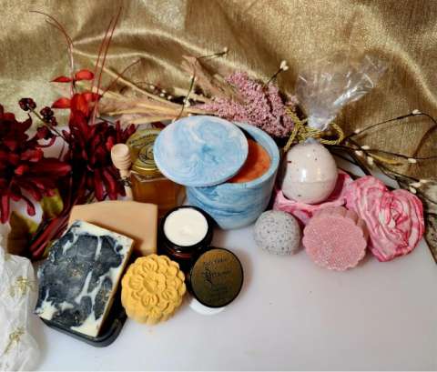 Body Care & Cement Jars Candles