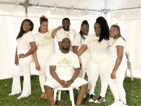 Team Picture in Barbados