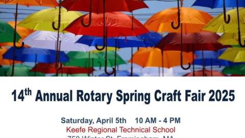 Framingham Rotary Spring Craft Fair