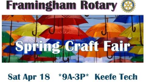 Framingham Rotary Spring Craft Fair