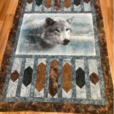 Manda Pa Quilted Wall Hanging